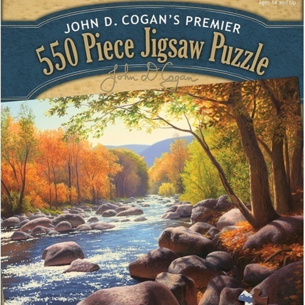 550 Piece John‎ D. Cogan’s Premier Jigsaw Puzzle NWT